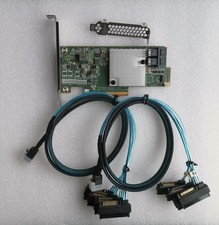 9300-8I 12Gbps HBA IT Mode ZFS FreeNAS unRAID w/ 2x SFF8643-8482 SAS Cable US