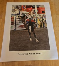 2025 Original Caldwell Night Rodeo Bare Back Coope Cooke On "Mentally Chill"