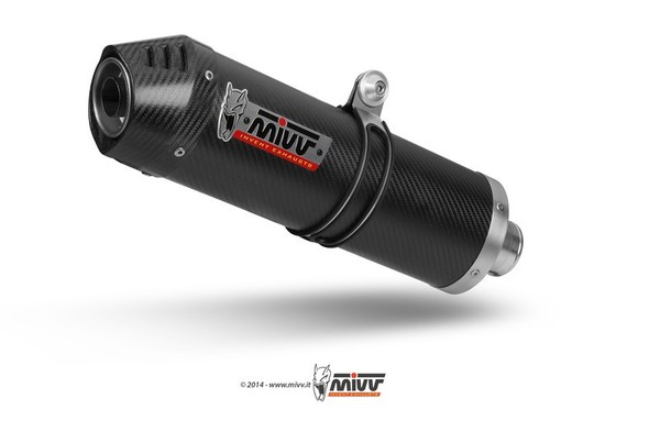 SchalldäMpfer Mivv Oval Carbon Cap Carbon Honda CBR600RR-image