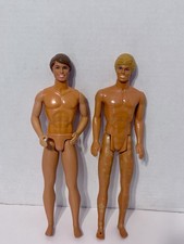 Vintage Ken Barbie Dolls 80s 90s Blonde And Brown Hair