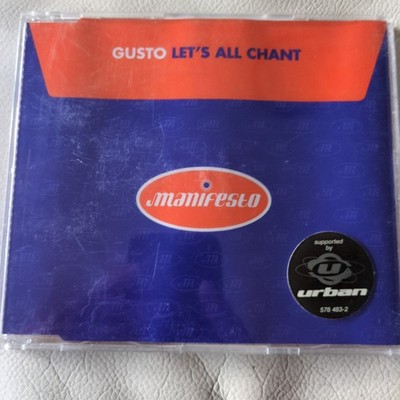 Gusto Let's all chant (1996) [Maxi-CD]