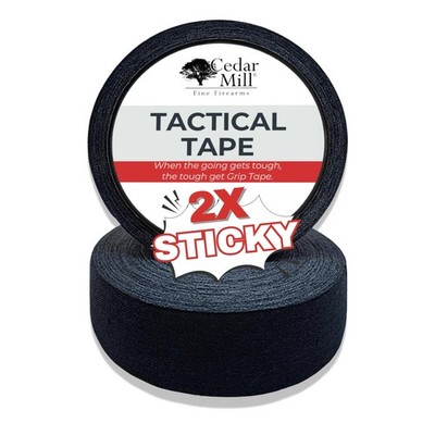 Cedar Mill 2-Pack Magazine Gun Tape - Water-Resistant Grip 2 Pack, Black 