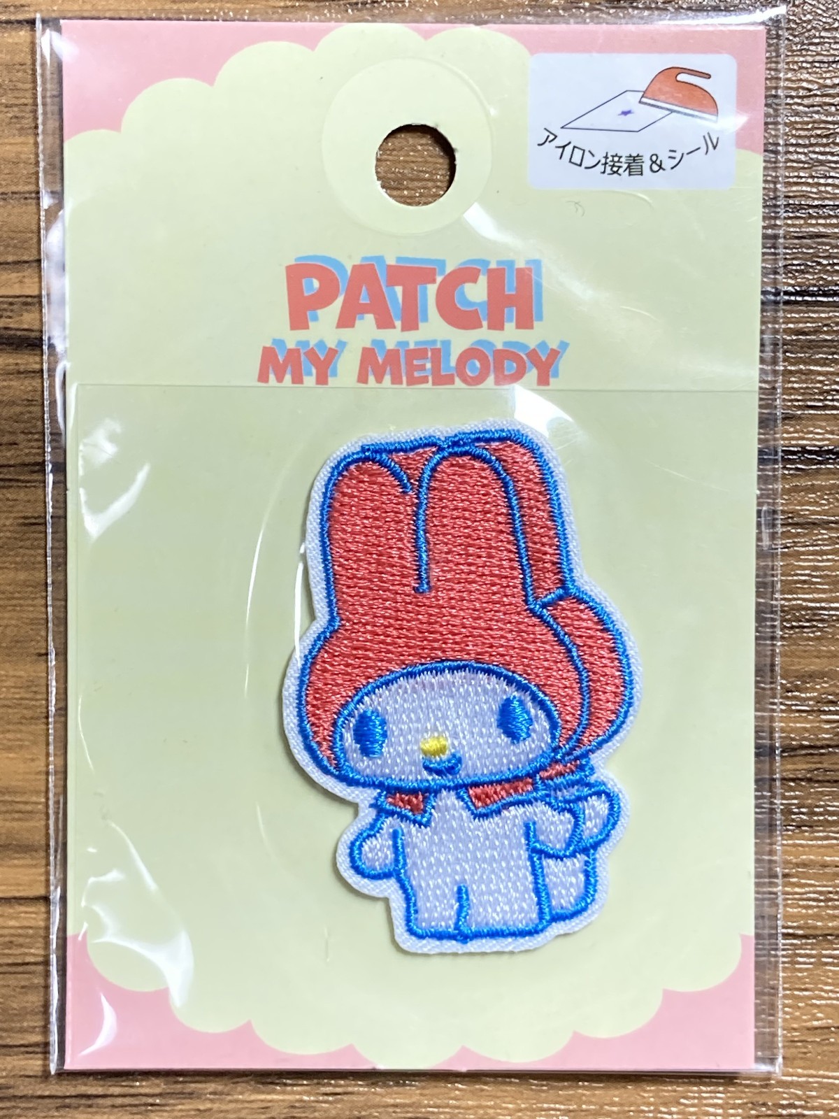 Sanrio My Melody Official Seal/ Iron On Patch JAPAN LIMITED