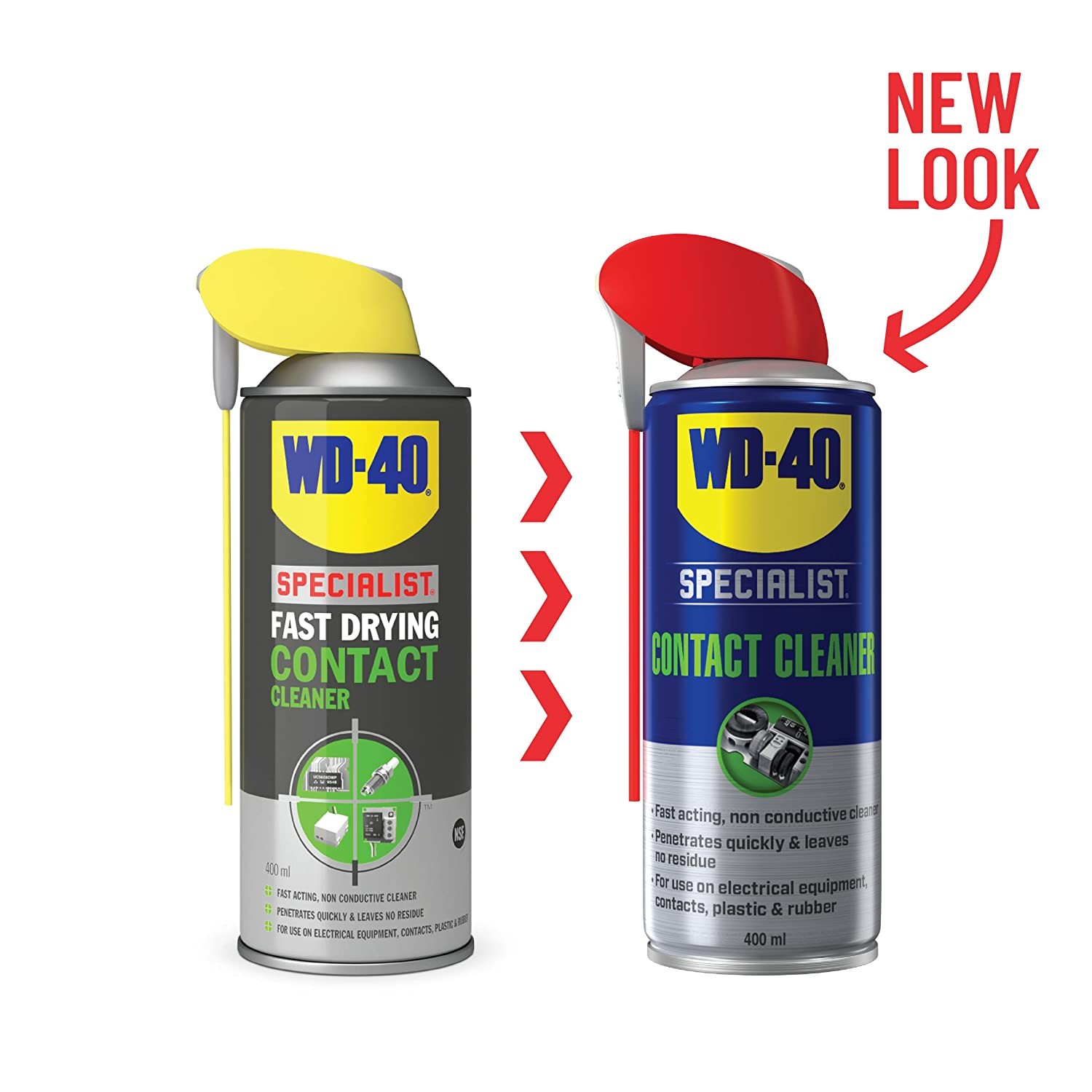 Wd-40 Wd-40 Specialist Contact Cleaner Aerosol 400Ml W/D44368