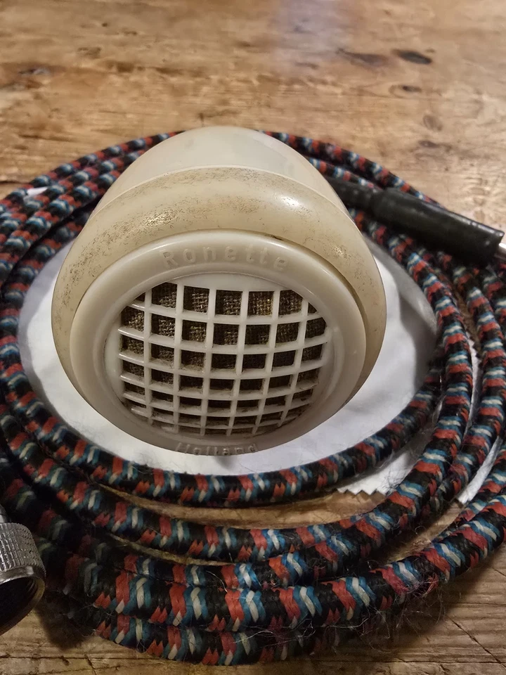 Blues Harp Mic Mikrofon Bullet Crystal Elemente 1950er Ronette Funktion Top! - Bild 3 von 4