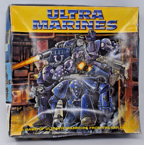 Ultra Marines Brettspiel - 1991 - Games Workshop - 99,9% komplett - Arm fehlt