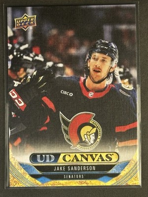 2024-25 Upper Deck Series 2 UD Canvas Jake Sanderson #C180