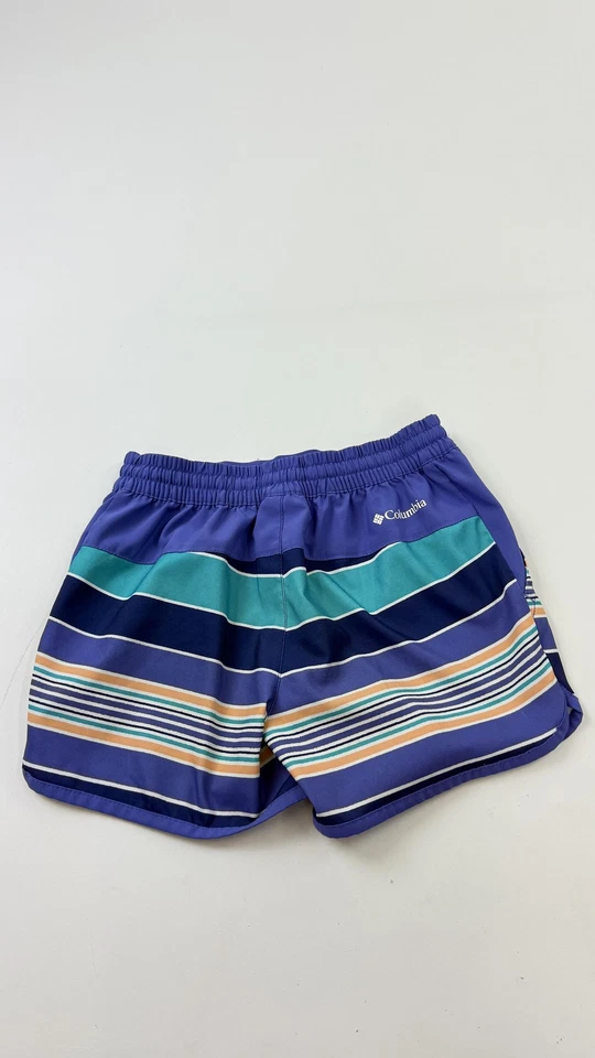 Columbia Pantalones Cortos de Natación Niños Pequeños Azul Rayas Boardshorts Forrados Poliéster Foto 4 de 4
