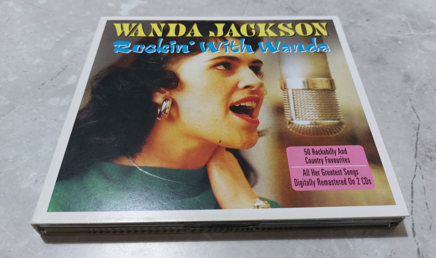 Wanda Jackson – Rockin' With Wanda  2 X CD Album Excellent Digipak