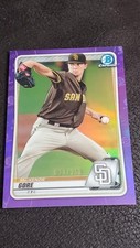 2020 Bowman Chrome Mackenzie Gore Prospects Purple Refractor /250 #BCP-184