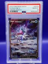 Pokemon Sword & Shield Crown Zenith Suicune V Full Art GG38 PSA 10