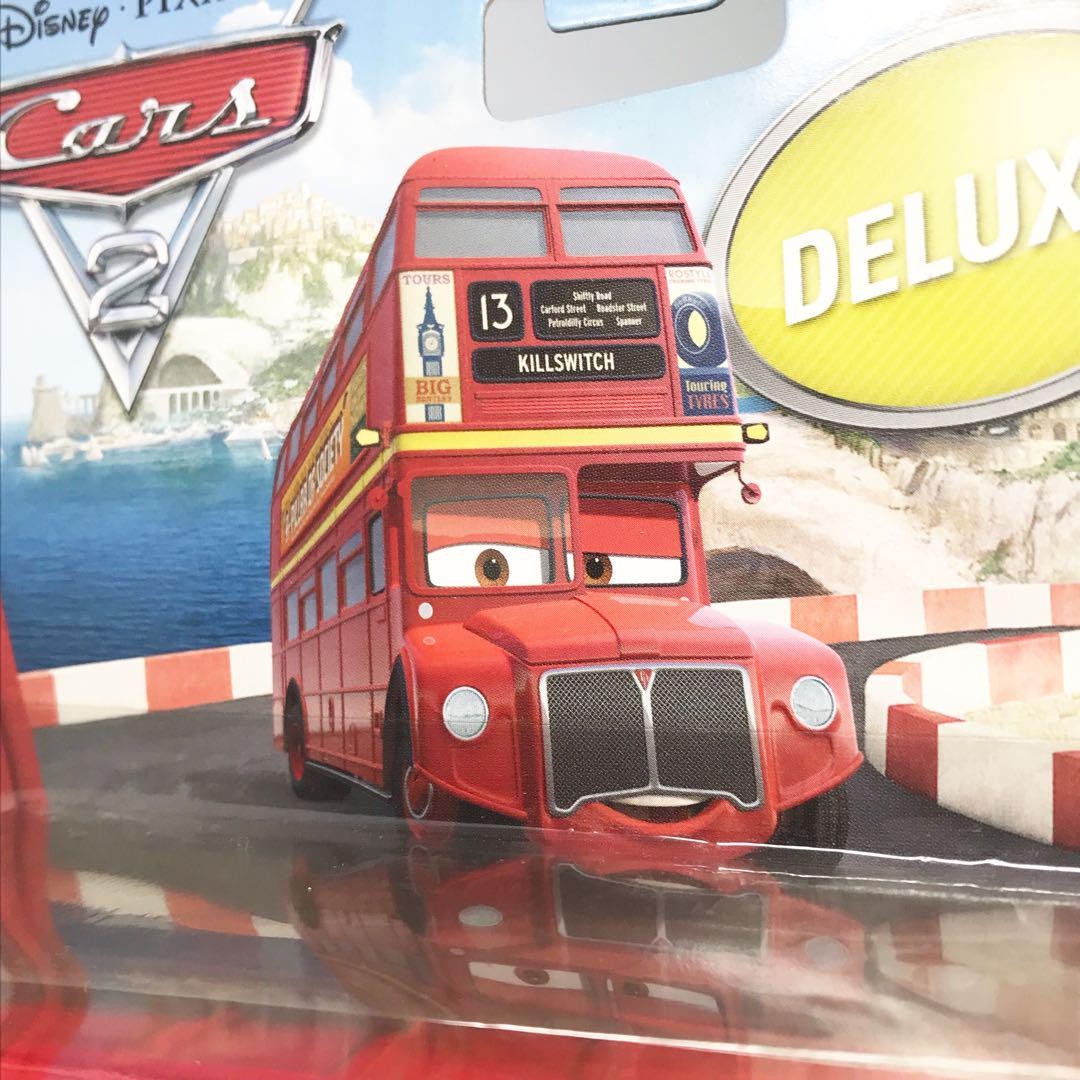 カーズ オーバーサイズ DOUBLE DECKER BUS Disney Pixar Cars Oversized Double Decker Bus V2847 | eBay