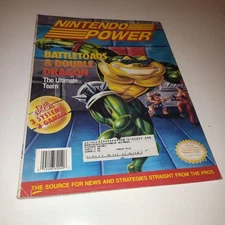 Nintendo Power Magazine -Vol 49 June '93 Battletoads with Poster