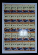 AUTOMOBILES FEUILLE COMPLETE 50 TIMBRES ND DE 1984-6 NEUFS** BONNE VALEUR.