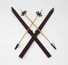 Vintage Barbie 1960s Ken SKIS & SKI POLES SET #798 Ski Champion