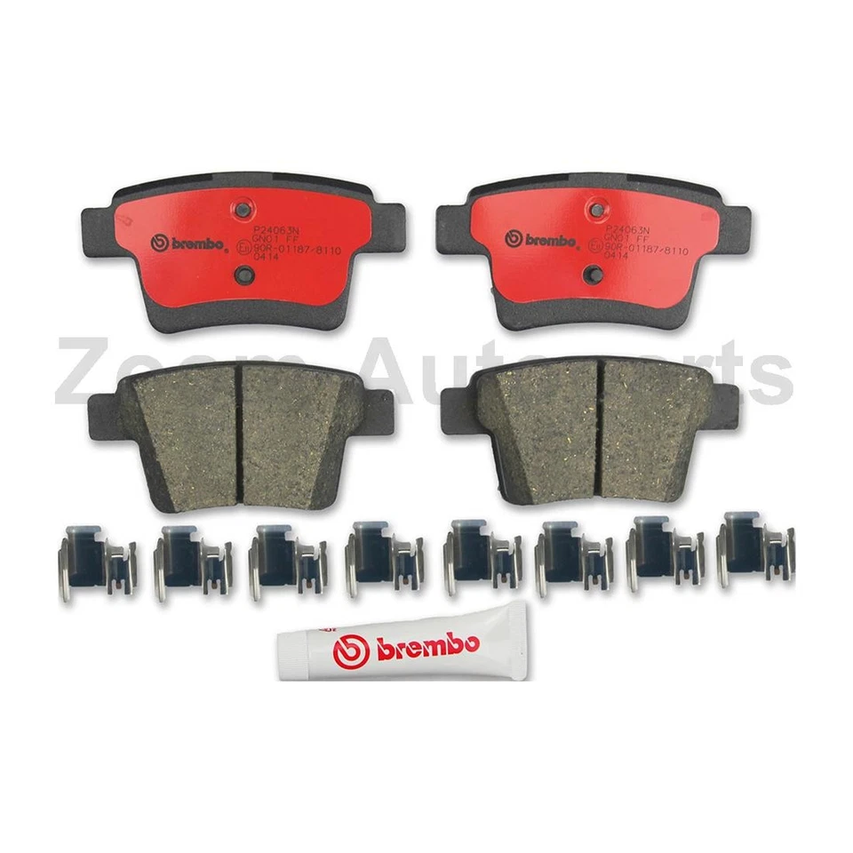 Kit de pastillas de freno trasero Brembo cerámica para Ford Five Hundred 2005 2006 2007 Foto 3 de 4