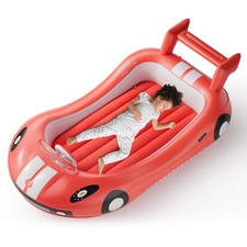Blow up Inflatable Toddler Travel Bed with Sides, Toddler Air Mattress for Campi