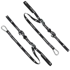 Fire Power Soft-Tye Tie Downs 29-13030 2pk BLACK Dirt Bike Motorcycle