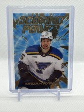 Jordan Kyrou 2025-26 Upper Deck Flair Scoring Power Card #SP-15 St. Louis Blues
