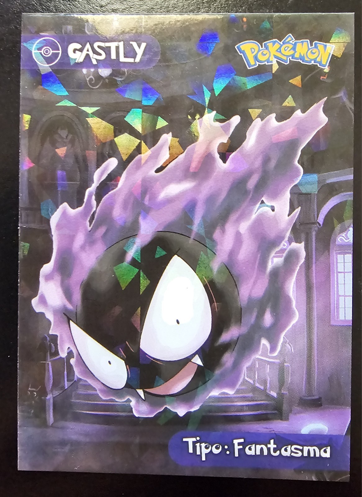 GASTLY - POKEMON ULTRA ELEMENTOS RARE CRACKED ICE HOLO