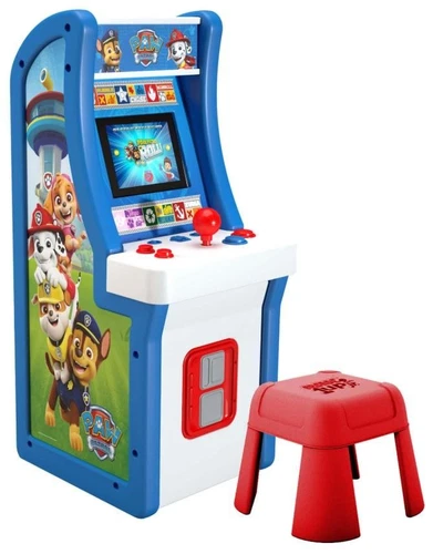 Arcade 1UP Paw Patrol Arcade Jr. PAW-J-01340 Video Game Machine Blue White