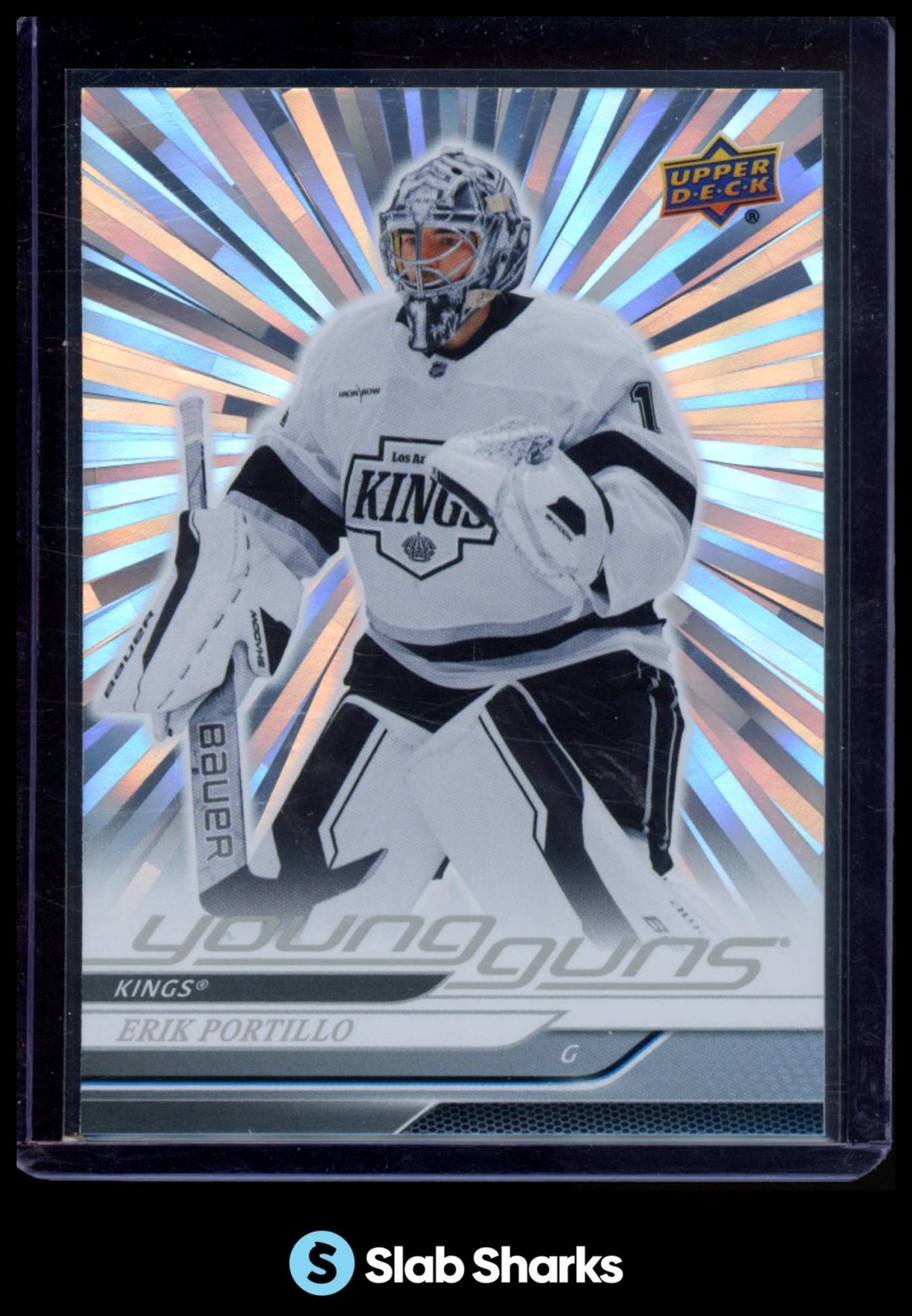 2024 UPPER DECK EXTENDED SERIES #702 ERIK PORTILLO OUTBURST YOUNG GUNS RC ROOKIE