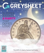 March Greysheet Publication - Wholesale US Coins Price Guide 2026