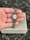 Designer Judith Jack Sterling Silver & Marcasite Link Quartz Ladies Watch -Works