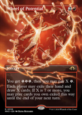Wheel of Potential (Borderless) - Modern Horizons 3 (MH3)
