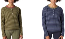 NWT Women's Mountain Hardwear Pembroke Rugby Top 