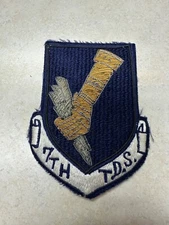 Vintage USAF 7th Tactical Depot Squadron Bullion Patch
