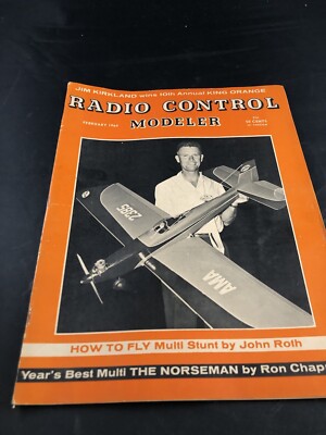 Radio Control Modeler Magazine February 1964-MZ1