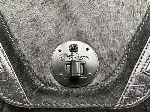 ELLIOTT LUCCA ~ Cordoba Clutch- oder Schultertasche PONYHAAR ERSTAUNLICHER ZUSTAND - Bild 3 von 11
