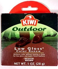 Kiwi Low Gloss Color Renew Medium Brown Shoe Polish - 1 oz