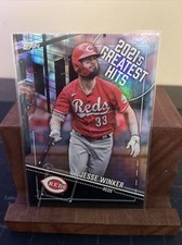 2022 TOPPS SERIES 1 JESSE WINKER 2021's GREATEST HITS INSERT CARD #21GH-14 /299