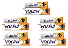 VOLINI GEL FOR PAIN RELIEF, SPRAIN, MUSCLE, JOINT, NECK LOW BACK PAIN 5 X 75g