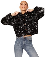 Wrangler Women's Star Struck Sherpa Jacket Black Large