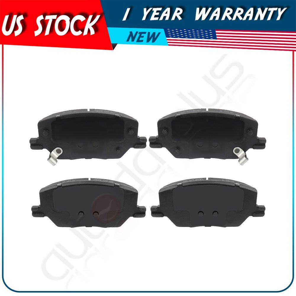 Front Brake Ceramic Pads For 2016 2017 2018 Fiat 500X Low Dust Professional