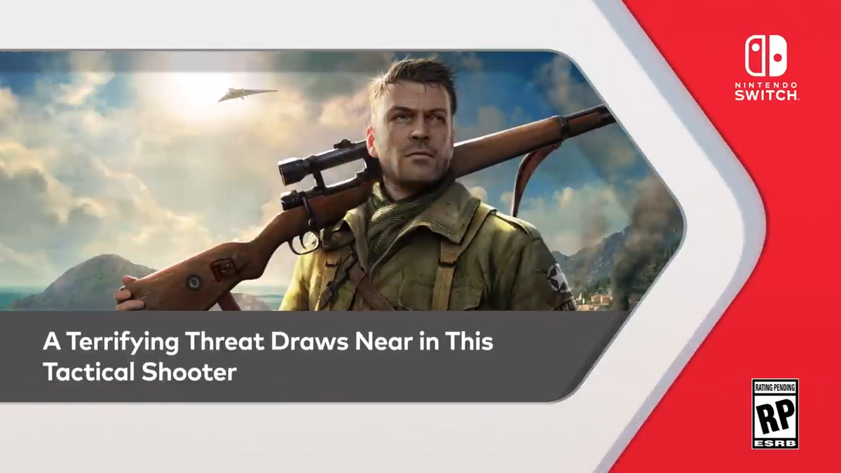 (未使用･未開封品)SNIPER ELITE 4 - Switch Sniper Elite 4 for Nintendo Switch: Award-Winning World War