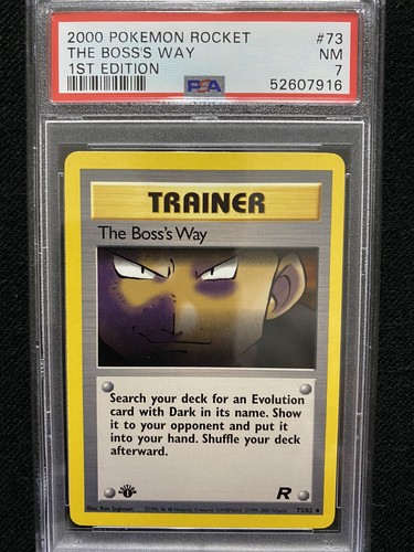 The Boss's Way (1st Edition) graded PSA 7 for sale on eBay