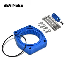 Anodized Throttle Body Spacer Kit For Chevrolet Tahoe 2007-2013 4.8L 5.3L 6.0L