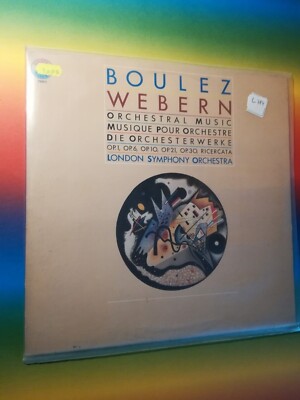 Boulez Webern: Orchestermusik/BOULEZ/London S.O. LP/L784
