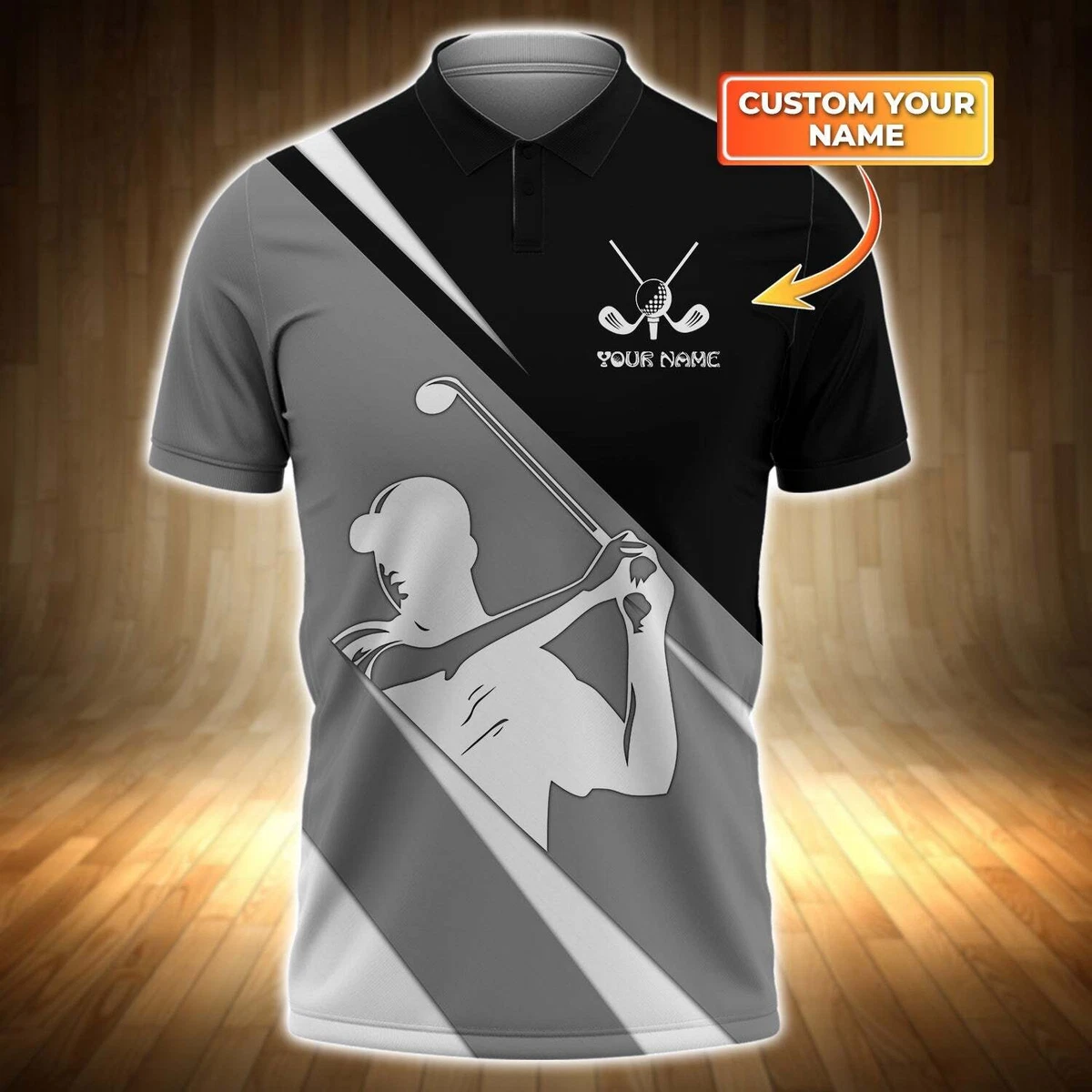 custom made golf shirts