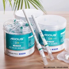 Adous 100 Pcs Triple filtration Cigarette Filter Tips Bulk Filter
