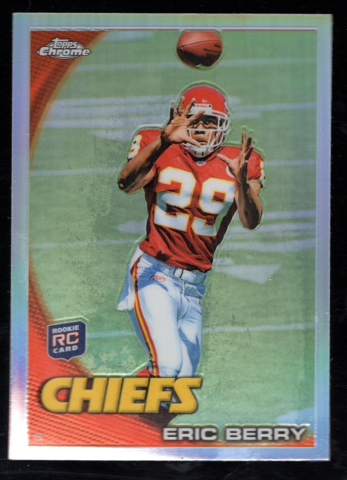 2010 Topps Chrome ERIC BERRY RC Refractor #C195 Chiefs