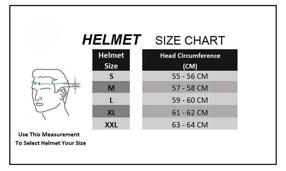 GREAT PREDATOR MOTORCYCLE HELMET STREET FIRE STYLE (DOT & ECE CERTIFIED) - Image 2 of 3