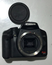 Canon EOS Rebel XSi Digital SLR Camera Body Only W/Battery FOR PARTS/REPAIRS
