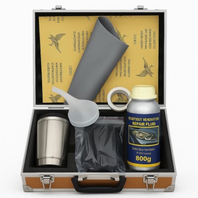 2 X RICAMBIO POLIMERO LIQUIDO BLU 600ML 800GR - Foto 4