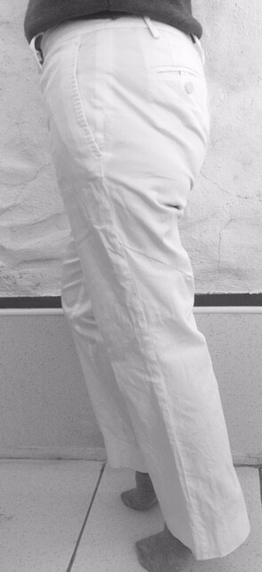FACONNABLE jeans WHITE COTTON Size 10 Uk flared leg vintage RRP £199.00 image 8