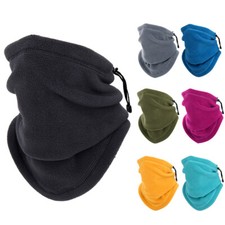 Winter Neck Warmer Gaiters Windproof Fleece Ski Face Mask Scarf for Cold Weather